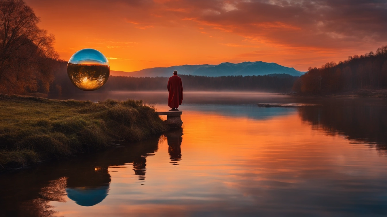 Man and His Symbols. Dreamlike painting, one could begin from Cyrillic letters, from meditations upon a crystal ball, a prayer wheel, or a modern painting, or even from casual conversation about some trivial event.