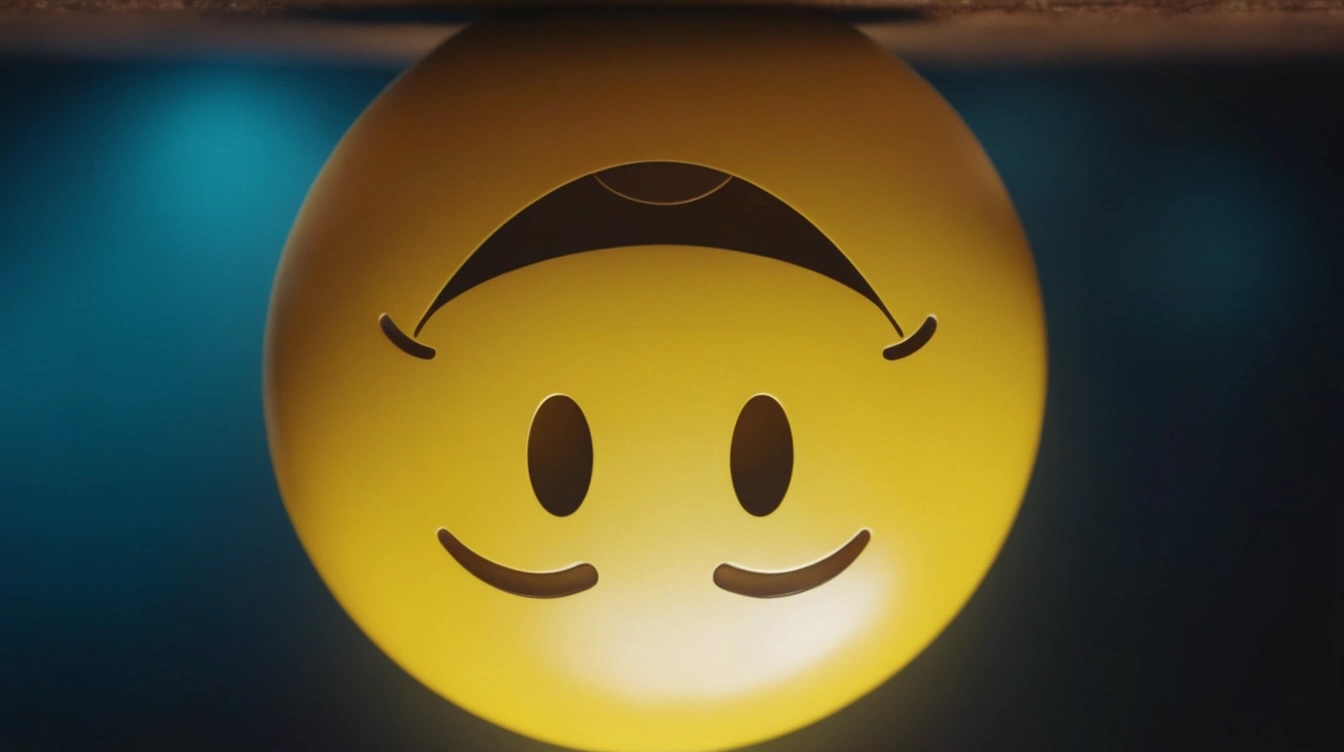 Upside-down smiley face emoji 🙃