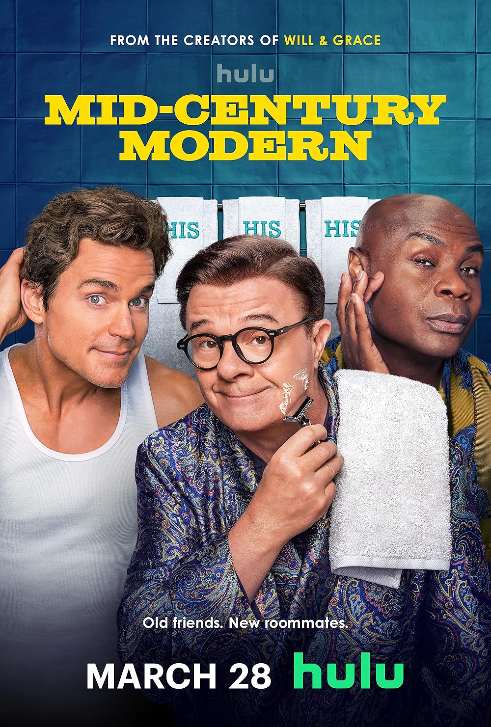 Mid-Century Modern TV show poster. Gay and witty.