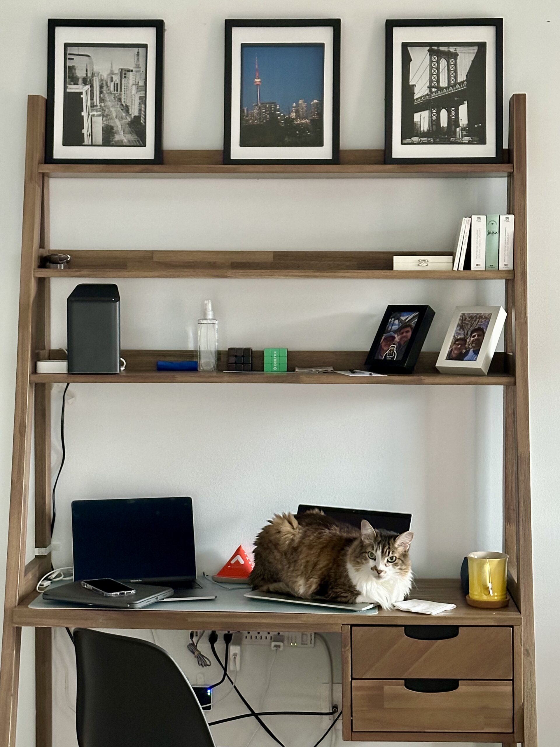 A writer’s desk